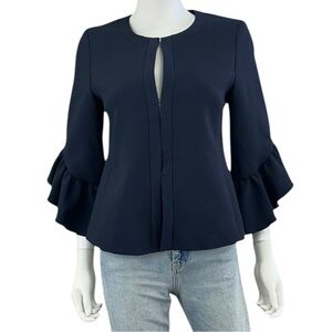 BANANA REPUBLIC Navy Dress Jacket Size 4 F0268